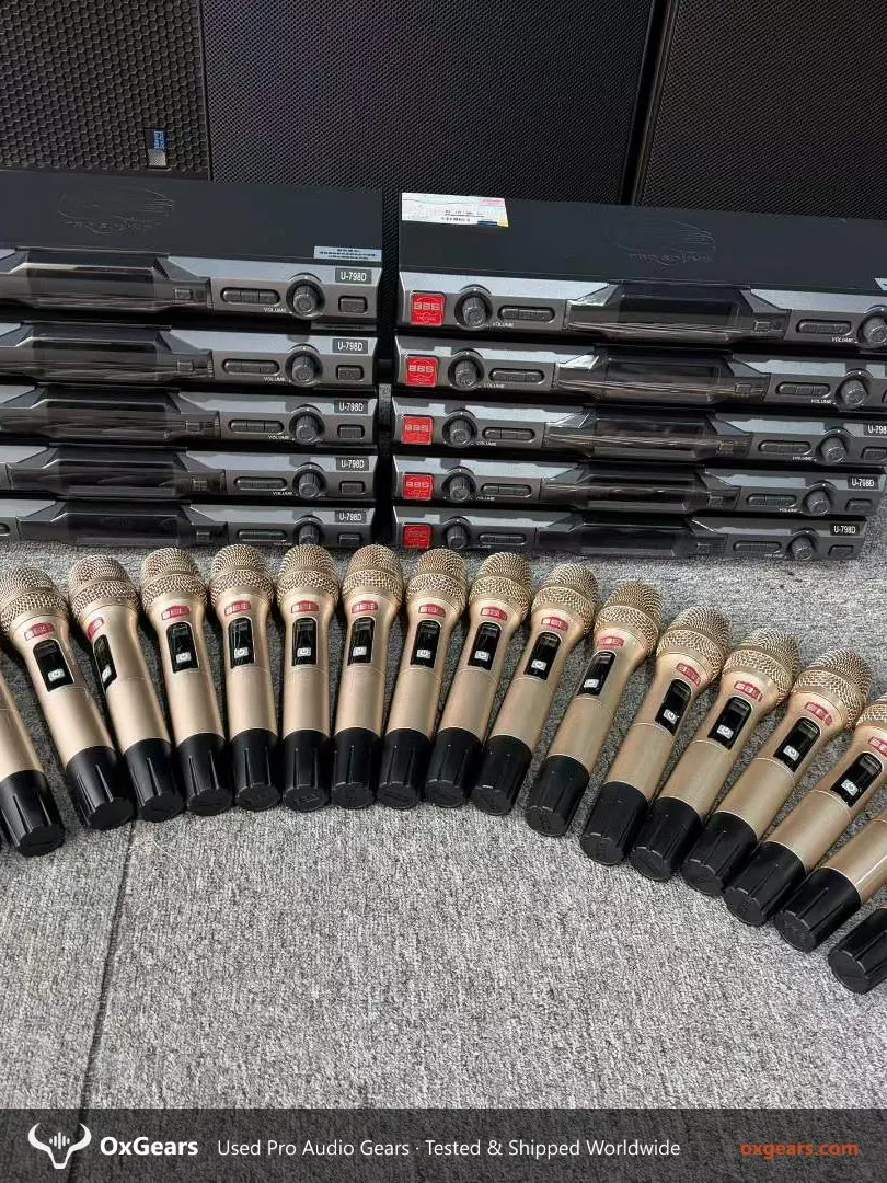 BBS U-798D Wireless Handheld Microphone System 7