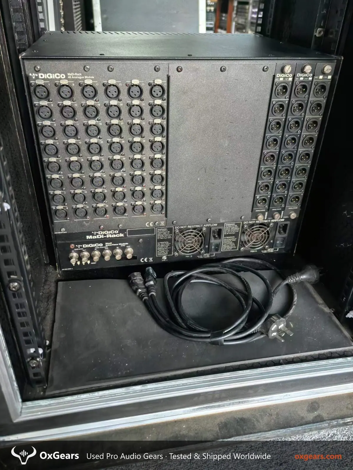 DiGiCo MaDi-Rack Analog Input/Output Rack 2