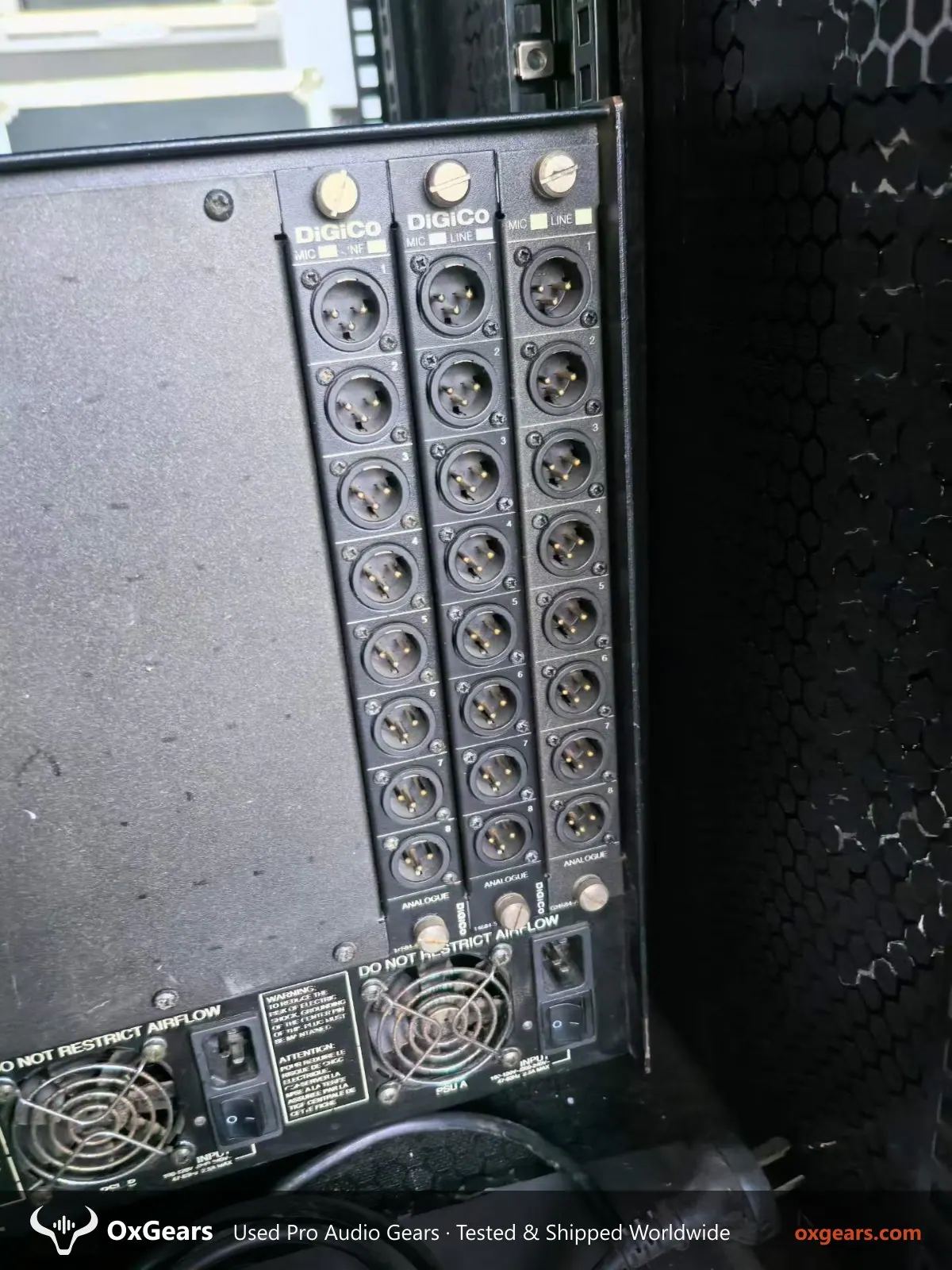DiGiCo MaDi-Rack Analog Input/Output Rack 4