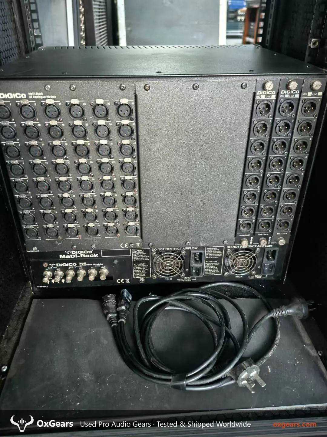 DiGiCo MaDi-Rack Analog Input/Output Rack 6