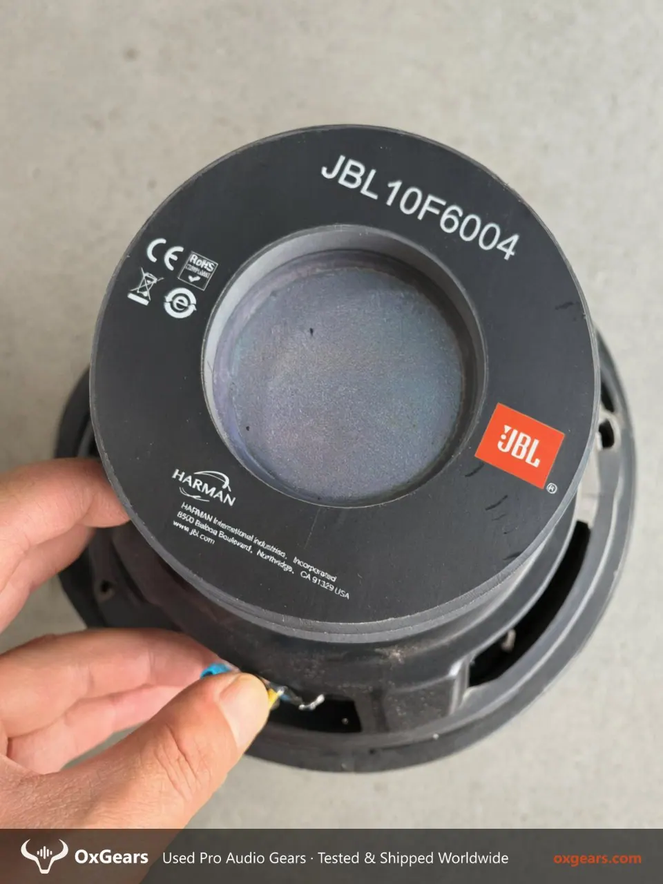 JBL KM310LE Professioneller Aktiv-Monitorlautsprecher 8