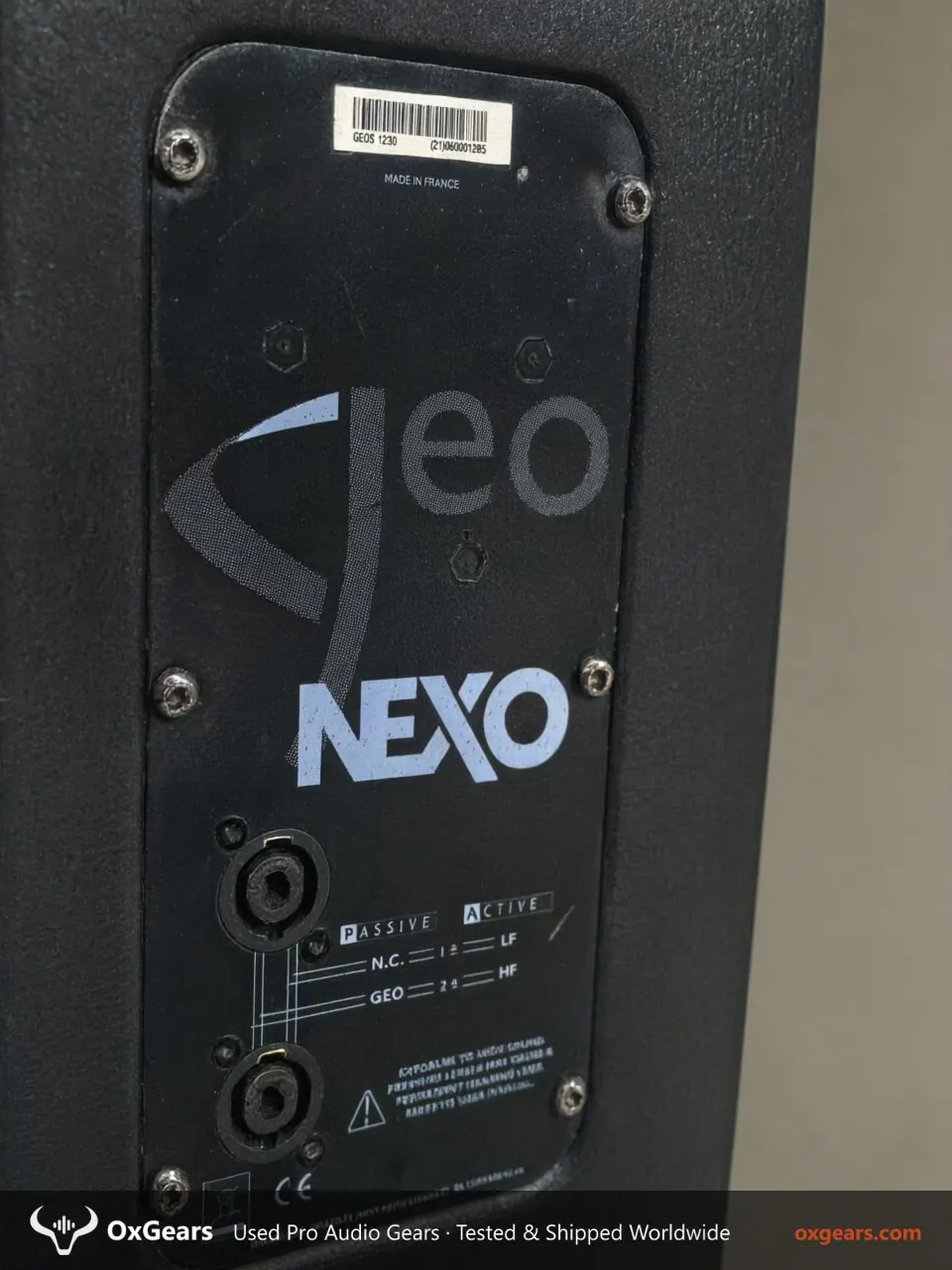 NEXO GEOS 1230 โมดูลไลน์อาร์เรย์ 3