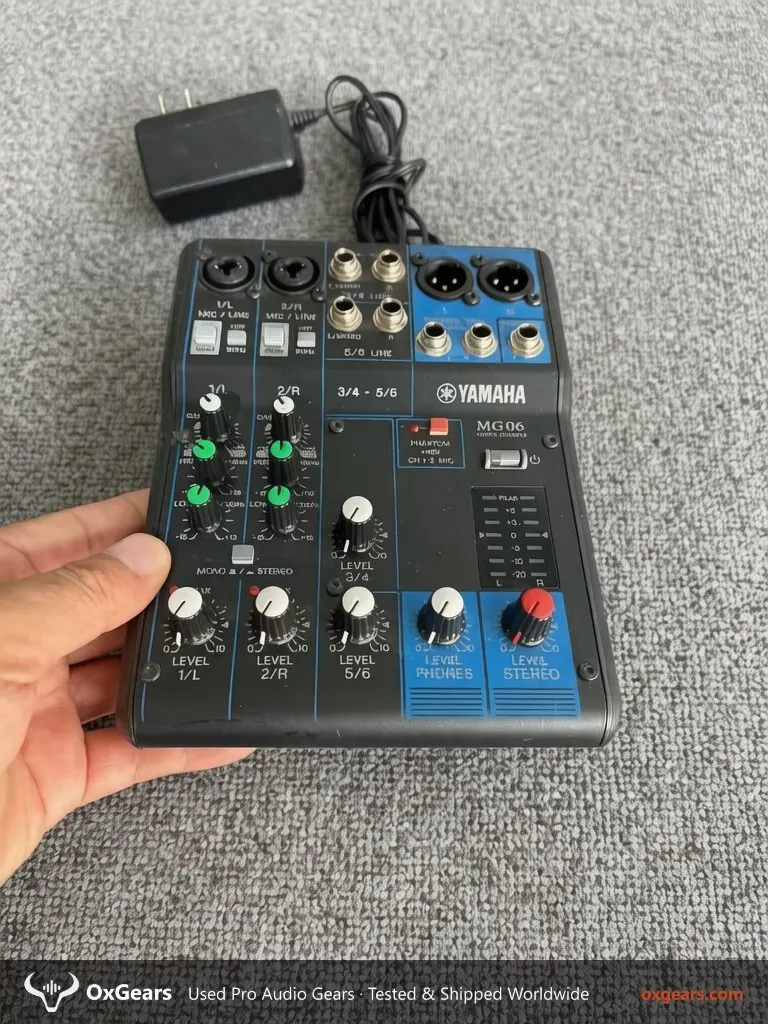 Bộ trộn âm thanh Yamaha MG06